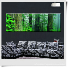 Paysage forestier moderne pour décoration intérieure